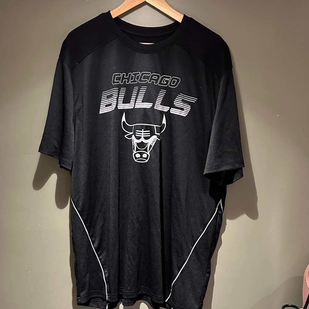NBA Mens Chicago Bulls Black Jersey Shirt sz XXL
